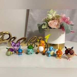 Pokemon Figurine Set - Multicolor